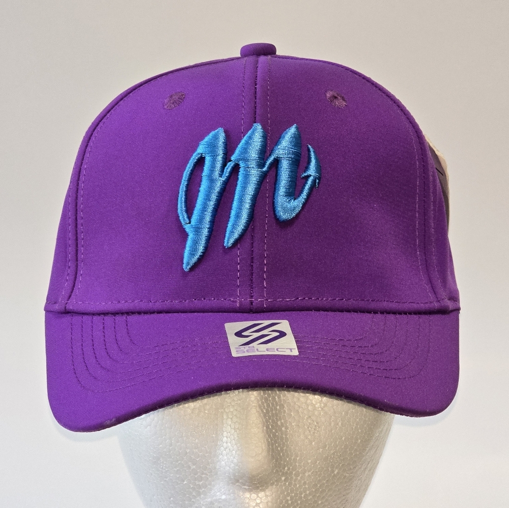 Diablos Rejos OF Mexico City  Mexican Baseball Legue Team Cap - PURPLE